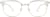 Front view of Browline Glasses 7810723 in Clear thumbnail