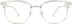 Browline Glasses 7810723 in Clear