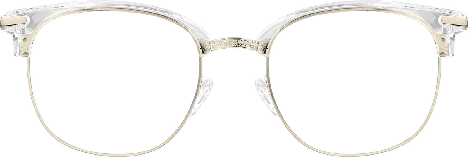 定番人気！ Clear Browline Optical Zenni | #7810723 Glasses パンツ