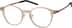 Round Glasses 7810915 in Brown