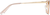 Side view of Square Glasses 7811115 in Cream thumbnail