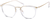 Angle view of Square Glasses 7811123 in Clear thumbnail