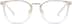Square Glasses 7811123 in Clear