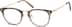 Square Glasses 7811124 in Brown
