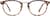 Front view of Square Glasses 7811125 in Tortoiseshell thumbnail