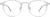 Front view of Round Glasses 7811216 in Blue Ice thumbnail