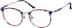 Round Glasses 7811539 in Blue Multi