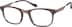Senita Rectangle Glasses 7811715 in Bark