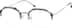 Geometric Glasses 7812112 in Gray