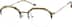 Geometric Glasses 7812115 in Brown