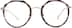 Round Glasses 7812215 in Brown