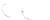 Angle view of Round Glasses 7812221 in Black thumbnail