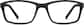 Front view of Kids' Rectangle Glasses 7812421 in Black thumbnail