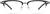 Front view of Browline Glasses 7812512 in Gray thumbnail
