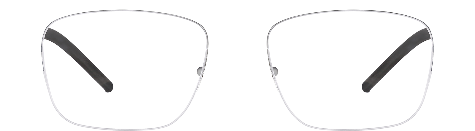 Gray Browline Glasses #7812512 | Zenni Optical
