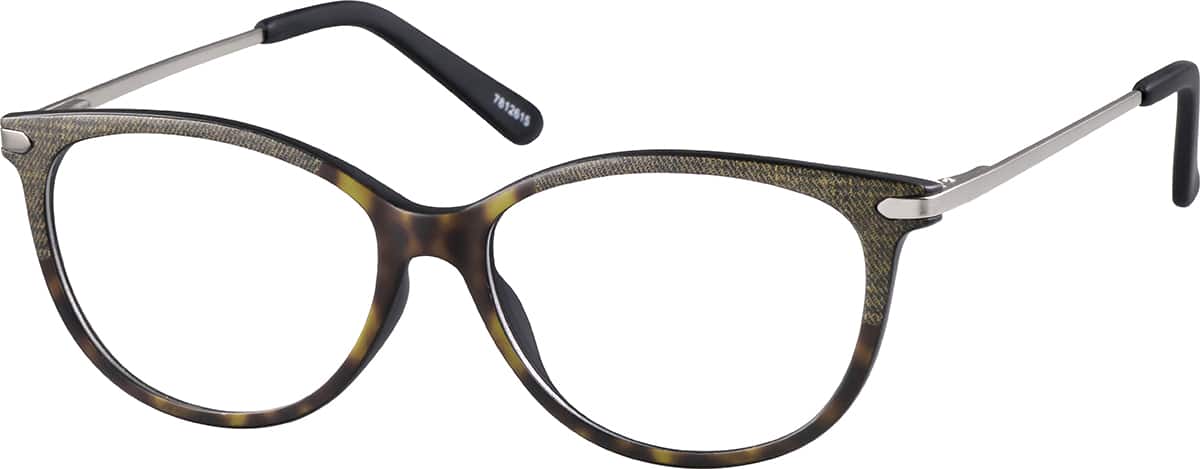 Angle view of Chuckwalla Oval Glasses 7812615 in Flannel