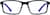 Front view of Kids’ Rectangle Glasses 7812716 in Blue thumbnail
