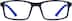 Kids’ Rectangle Glasses 7812716 in Blue