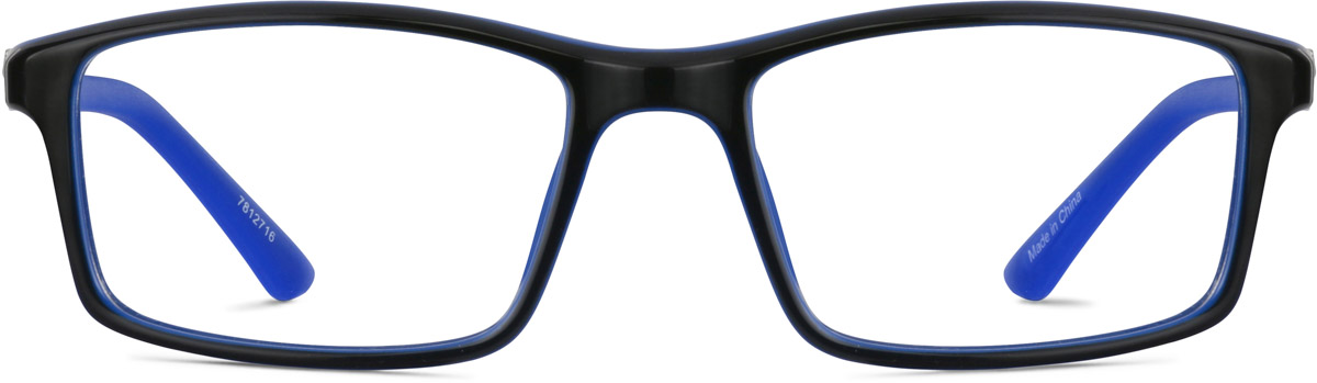 Blue Kids’ Rectangle Glasses