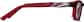 Side view of Kids’ Rectangle Glasses 7812718 in Red thumbnail