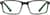 Front view of Kids’ Rectangle Glasses 7812724 in Green thumbnail