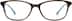 Rectangle Glasses 7812915 in Brown