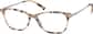 Angle view of Rectangle Glasses 7812935 in Ivory Tortoiseshell thumbnail