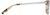 Side view of Rectangle Glasses 7812935 in Ivory Tortoiseshell thumbnail