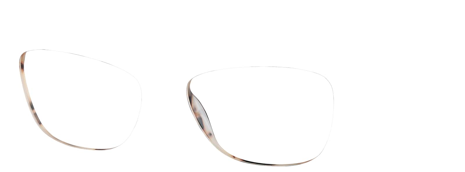 Ivory Tortoiseshell Rectangle Glasses #7812935 | Zenni Optical