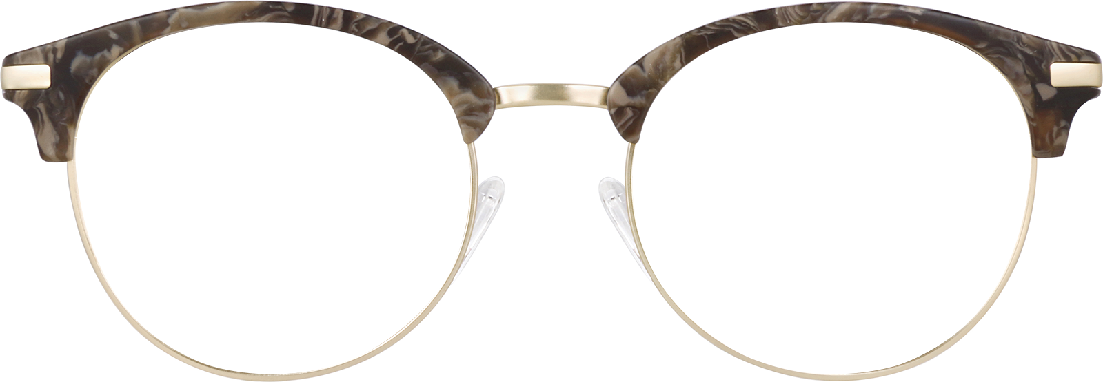 Earth Agave Browline Glasses #7813015 | Zenni Optical