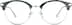 Agave Browline Glasses 7813024 in Leaf