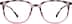 Square Glasses 7813117 in Flamingo