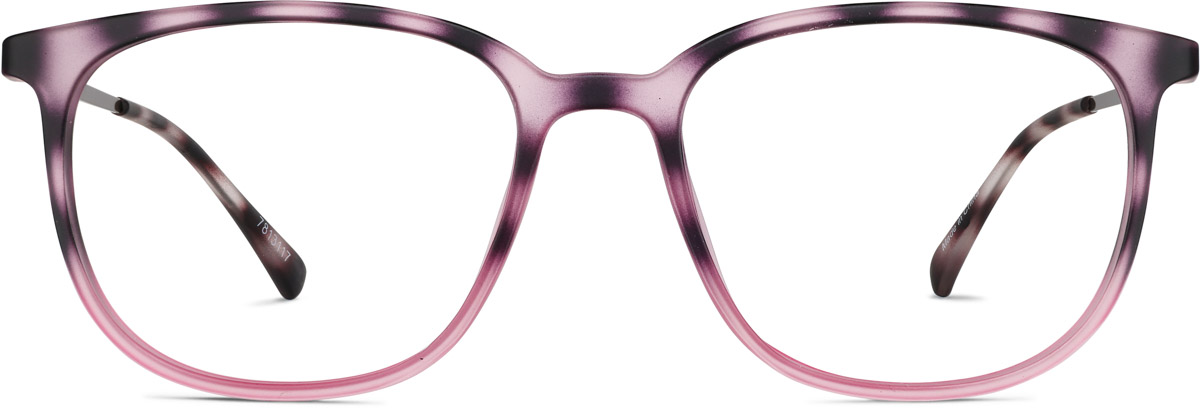 Pink Square Glasses