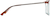 Side view of Square Glasses 7813124 in Sea thumbnail