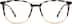 Square Glasses 7813125 in Coral