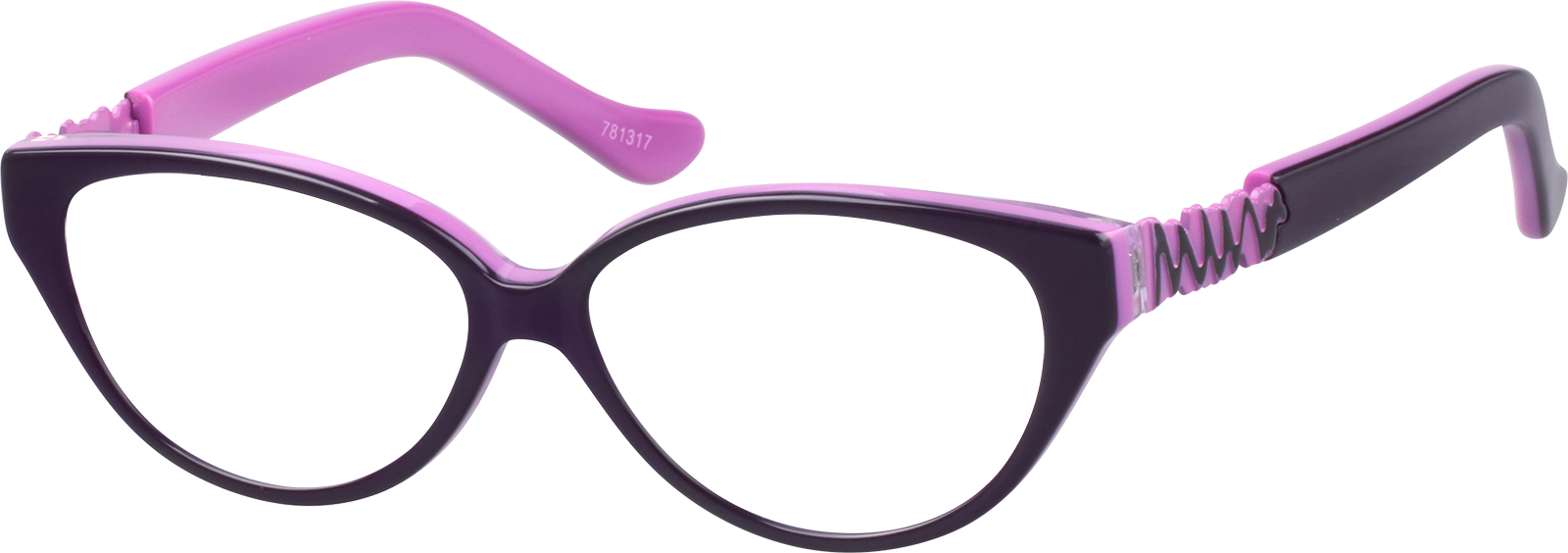 close your eyes ペンミ大阪 VIP特典 7枚SET Grape Cat-Eye Glasses #4444517 | Zenni Optical