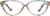 Front view of Kids' cat-eye Glasses 781329 in Beach Glass thumbnail
