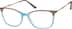 Rectangle Glasses 7813415 in Sea