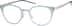 Round Glasses 7813716 in Blue