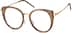 Cat-Eye Glasses 7813815 in Amber