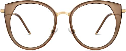 Amber Cat-Eye Glasses