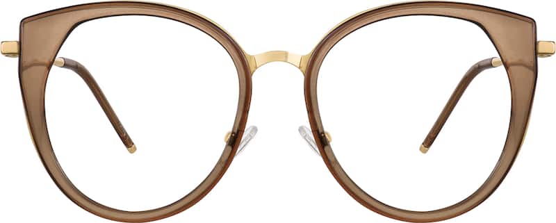 Amber Cat-Eye Glasses