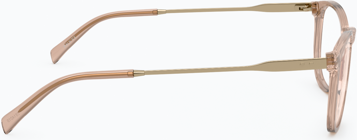 Side view of Square Glasses 7814019 in Tea thumbnail