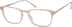 Rectangle Glasses 7814233 in Nude Pink