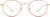 Front view of Round Glasses 7814319 in Pink thumbnail