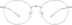 Round Glasses 7814323 in Frost