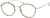 Angle view of Round Glasses 7814325 in Tortoiseshell thumbnail