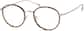 Angle view of Round Glasses 7814325 in Tortoiseshell thumbnail