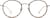Front view of Round Glasses 7814325 in Tortoiseshell thumbnail