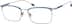 Rectangle Glasses 7814816 in Blue